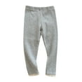 thumbnail image 1 of RUTAYY Girls Micro Flared Pants Solid Color Stretch Leggings Soft Fablic Playful Vacation Trousers, 1 of 9