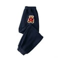thumbnail image 1 of RUTAYY Girls Plush Pants Winter Warm Athletic Soft Casual Long Sweatpants Comfortable Fun Vibrant Trousers, 1 of 3