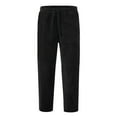 thumbnail image 1 of RUTAYY Men's Corduroy Pants Loose Solid Color Casual Elastic Waistband Straight Leg Fashion Travel Trousers, 1 of 6