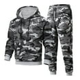 thumbnail image 1 of RUTAYY Men's Outfits Casual Long Sleeve Camouflage Hoodie and Pants Loose Fit Tracksuit Comfort Classic Chic Sets, 1 of 2