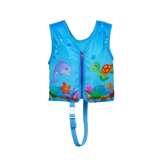 RUTAYY Swimming Vest For Boys Girls Swim Vest Floaties Buoyancy Swimming Aid Float Learn to Swim for Pool Beach Vest For Outdoor Water Play Summer Tropical Beachwear, One Size