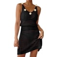 thumbnail image 1 of RUTAYY Swimwear Summer Crochet Hollow Out Knit Beach Bathing Suit Swim Cover Ups Cruise Outfits Vacation Dresses For Women 2025 Beach Vacation Swim Wear, 1 of 5