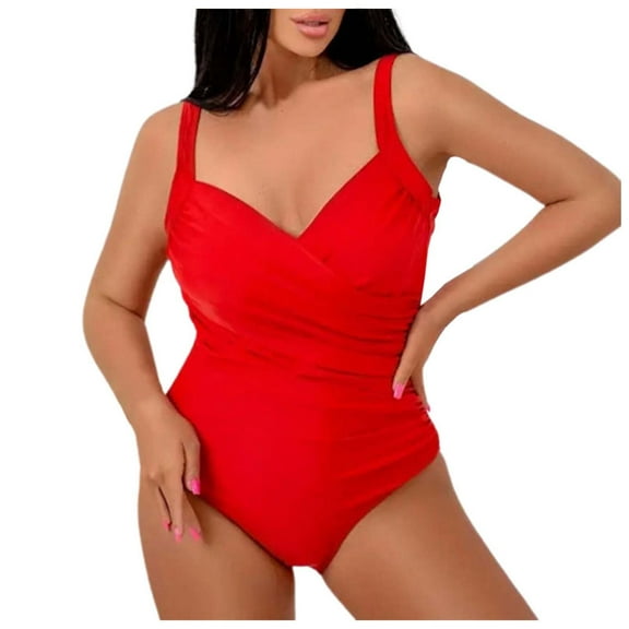 RUTAYY Swimwear Women Bikini Swimsuit High Cut Monokini With Backless Design Beachwear For Summer Vacation Pool Swim Wear