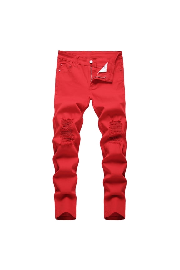 Toddler Boys Jeans Summer Trousers Elastic Waist Boys Jeans Casual With Pocket Baggy Pants Vintage Outdoor Hop Streetwear Work Trousers Children Size 100 16 Versatile Pants