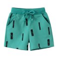 thumbnail image 1 of RUTAYY Toddler Girls Boys Casual Shorts Kids Sport Cartoon Prints Fashion Beach Cargo Pants Shorts Trouser Soft Pants, 1 of 7