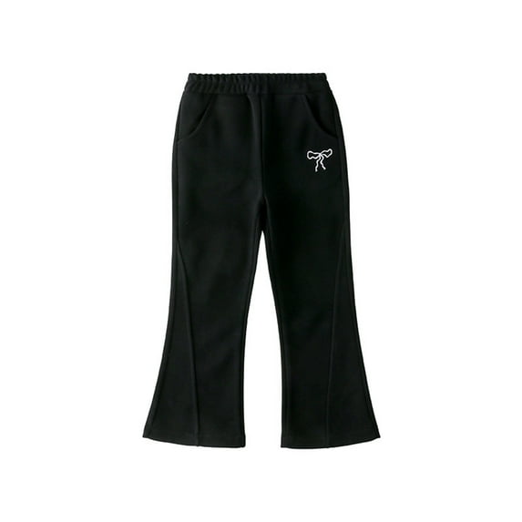 RUTAYY Toddler Girls Leggings Yoga Pants For Girls Cute Pants Kids Soft Full Length Comfy Leggings Trouser Trendy Infants Pants