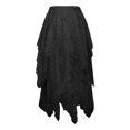thumbnail image 1 of RUTAYY Women High Waisted Star Sequin Pommel Skirt Irregular Mesh Skirt Mid-Length Skirt Solid Color Flowy Swing Pleated Beach Skirts, 1 of 8
