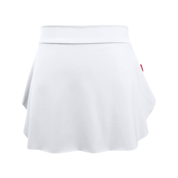 RUTAYY Women Pull On Ballet Skirt Elastic Dance Skirt Mini Skirt For Skating Gymnastis Solid Color Casual Travel Skirts
