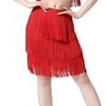 thumbnail image 1 of RUTAYY Women Skirt Sequin Embroidered Performance Swing Performance Solid Color Flowy Swing Pleated Beach Skirts, 1 of 9