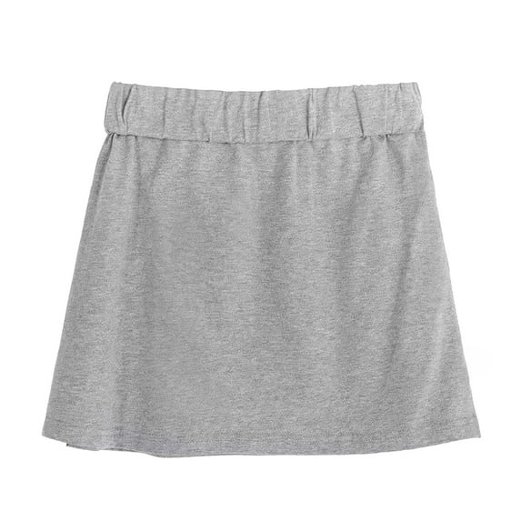 RUTAYY Women Sweatshirt Base Skirt With Female All-match Short Skirt In The Hem Solid Color Casual Travel Skirts