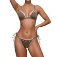 thumbnail image 1 of RUTAYY Women's Bikini Sets Swimwear Tankini Halter Party Tropical Beachwear 2 Piece Outfit Travel Elegant Swimsuit, 1 of 5