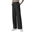 thumbnail image 1 of RUTAYY Women's Casual Pants with Pockets Comfortable Loose Fit Straight Leg Everyday Wear Trendy Vibrant Trousers, 1 of 5