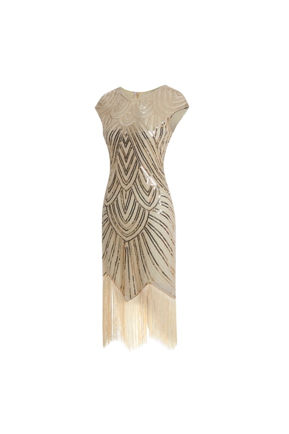 Women's Dress Round Neck Slim Fit Embridery Wedding Evening Cinched Waist Soft Comfortable Travel Elegant Dresses