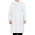 thumbnail image 1 of RUTAYY Women's Men's Lab Coat Long Sleeve White Doctor Jacket Solid Color Long Sleeve Work with Pocket Stylish Versatile Tops, 1 of 5