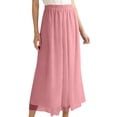 thumbnail image 1 of RUTAYY Women's Pants High Waist Solid Color Palazzo Bottoms Ankle Length Cropped Wide Leg Comfortable Breathable Trendy Vacation Trousers, 1 of 4