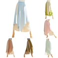 thumbnail image 1 of RUTAYY Women's Pants Solid Color Casual Dance Long Bottom Wide Leg Gymnastics Practice Exercises Wide Leg Bottom Chic Holiday Trousers, 1 of 7
