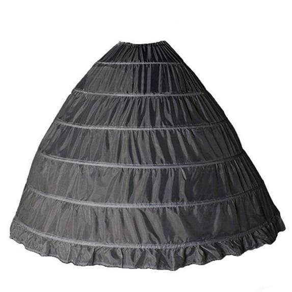 RUTAYY Women's Skirt Wedding Petticoat Shape Underskirt Solid Color Soft Breathable Casual Daily Wear Vacation Playful Maxi Skirt