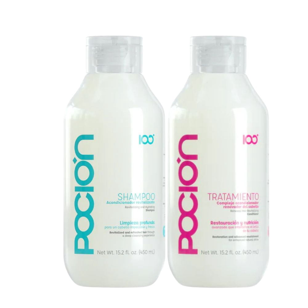 RUUFE Shampoo and Treatment (2 Pack) Shampoo la pocion Colombia Salt-free shampoo, strengthens and regenerates the hair fiber, cleanses the hair without mistreating it shampoo la pocion colombia