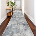 thumbnail image 1 of RUUGME Hallway Runner Rug 3x14 - Runner Rug Stain Resistant for Living Room Non Slip Indoor Entryway Rubber Backing Carpet Bedroom Kitchen Distressed Floor Decor Mat Machine Washable 3x14 Blue, 1 of 9
