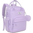 thumbnail image 1 of Ruvalino Multifunction Diaper Bag Backpack, Waterproof Baby Travel Bag for Newborns, Infants, and Toddlers, Taro Purple, 1 of 8