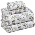 thumbnail image 1 of RUVANTI 100% Cotton Sheets – California King Percale Bedding, Cooling & Breathable Floral Design, Durable with a Crisp, Soft & Comfortable Feel, 14" Deep Pocket, 4-Piece Set, Heritage, 1 of 6