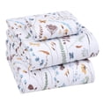 thumbnail image 1 of RUVANTI 100% Cotton Sheets – Twin XL Size Percale Bedding, Cooling & Breathable Floral Design, Durable with a Crisp, Soft & Comfortable Feel, 16" Deep Pocket, 3-Piece Set, Fern Class, 1 of 10