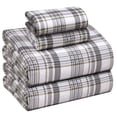 thumbnail image 1 of RUVANTI Flannel Sheets California King Size - 100% Cotton Brushed Cal King Bed Sheets Set - Deep Pockets 16 Inches - All Seasons Breathable & Extra Soft - Warm & Cozy, 4 Piece, Modest, 1 of 7
