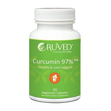 RUVED Curcumin 97% Unbeatable Muscle and Joint Support, 12 Count