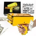 thumbnail image 1 of RUVINCE Mney Shooter Gold Plating Prop Toy Mney Dispense Make It Rain with 100 Pcs 100 Dollar Bills, 1 of 8