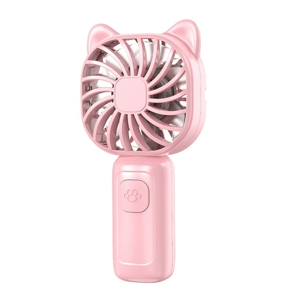 RUXAN Portable Handheld Mini Fan,USB Rechargeable Small Pocket Fan,500mAh Battery Operated with Adjustable 3 Speeds for Daily,Travel, Outdoors,Hiking.