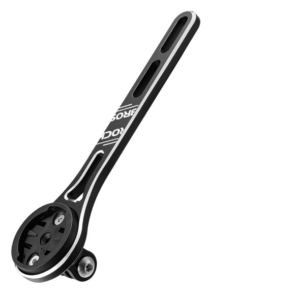 RUYIQUQU Integrated Handlebar Computer Mount, Aluminum Alloy Bike Computer Extension Bracket with Camera and Bike Light Adapter, Compatible with Garmin Bryton Wahoo for Road Bikes