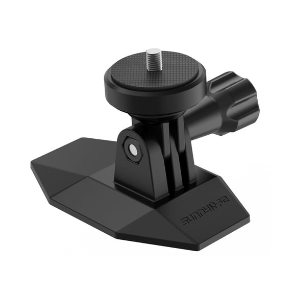 RUYIQUQU Magnetic Base Mount for Action Cameras, Adjustable Angle Camera Stand Compatible with Pocket 3, Insta360 X4, GO 3S, ACE Pro and GoPro