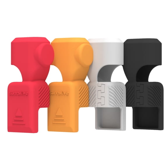 RUYIQUQU Silicone Gimbal Protector for Pocket 3, Integrated Camera Lens Screen Cover with Shockproof Dustproof Protective Case for Travel Storage and Transport