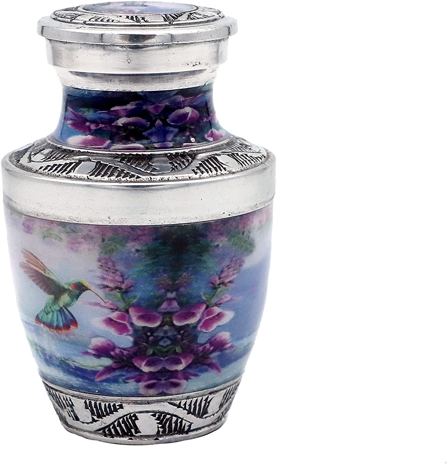 Urnsdirect2u Blue Loving Bird Urn Set