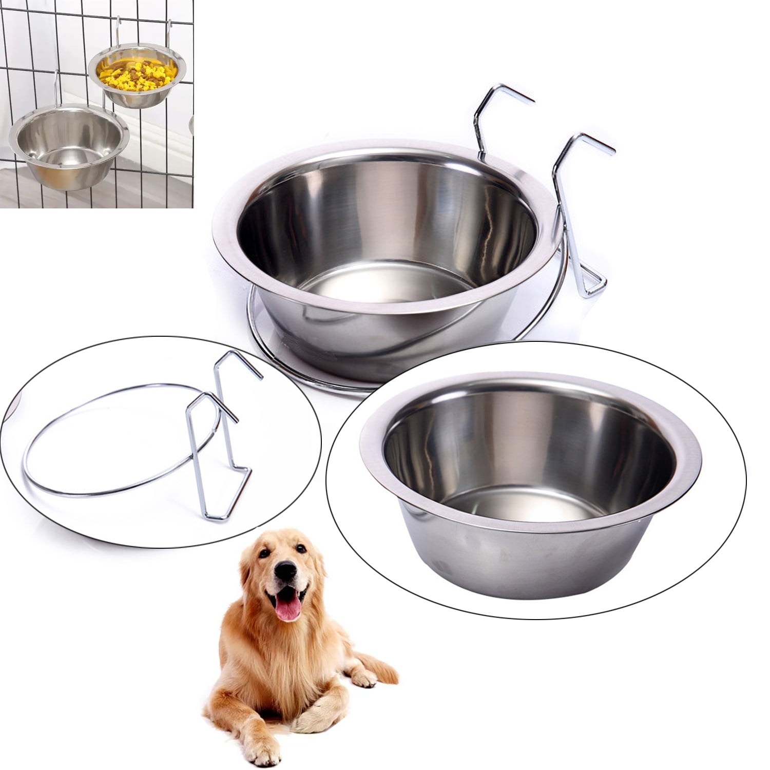 Stainless Steel Water Bowl For Dog Crate Petsmart Cheap Water Bowl
