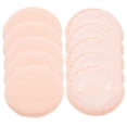thumbnail image 1 of RUseeN 10pcs Powder Puff Cotton Cosmetic Powder Makeup Puffs Pads with Ribbon Face Powder Puffs for Loose and Foundation 2.36 inch (Beige), 1 of 7