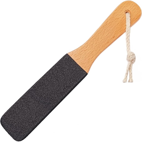 RUseeN 2PCS Foot File/Rasp, Exfoliator Pedicure Tool Foot Callus Remover Scrubber for Dead Skin, Corn and Hard Skin, Pumice Stone for Cracked Feet, Heels, Elbows, Hands in Shower