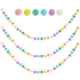 thumbnail image 1 of RUseeN 3pcs Pastel Pom Pom Garland, Pompom Garland for Classroom Pastel Ball Garlands Nursery Pompom Ball Garland for Easter Party Bedroom Nursery Decor, 1 of 7