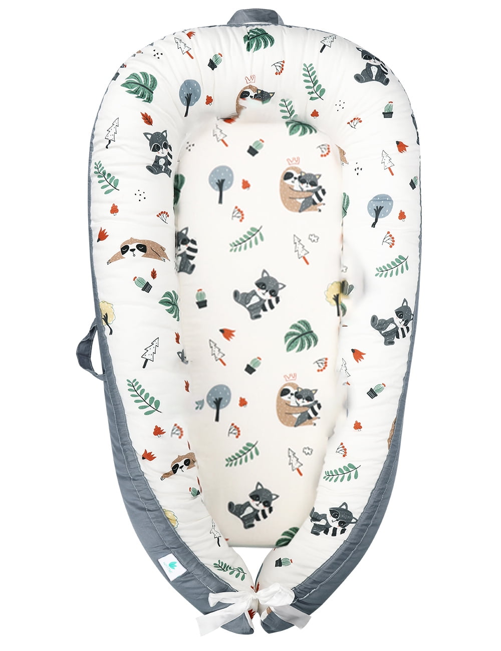 RUseeN Baby Lounger Pillow, Ultra Soft Cotton & Breathable Fiberfill High Quality Lounger