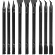 RUseeN Crevice Cleaning Tool, 9PCS Carbon Fiber Plastic Scraper Tool Car Detailing Brush Set,Remove Stickers Labels Oil Stains Dirt Non-scratch Multi-purpose Scraper for Clean Narrow Spaces and Gaps
