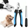 thumbnail image 1 of RUseeN Dog Nail Clippers Professional Pet Nail Clipper Suitable for Large to Medium Dogs, Cats, Rabbits and Guinea Pigs - Safety Lock/Protective Guard to Avoid Over Cutting, 1 of 6