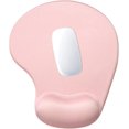 thumbnail image 1 of RUseeN Ergonomic Mouse Pad with Gel Wrist Rest, Comfortable Mousepad with Smooth Wrist Support Surface and Non-Slip PU Base, Computer, Laptop, Office & Home, Pink, 1 of 7
