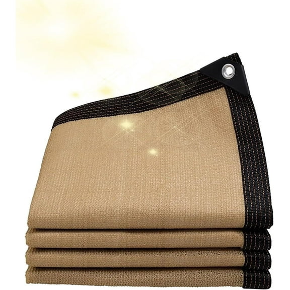 RUseeN Fence Privacy Screen Balcony Sun Shade Cloth 6.5 X 3 FT Shade Fabric Outdoor Patio Screens Mesh Panels Apartments Railing Cover UV Protection for Backyard Garden Porch Deck