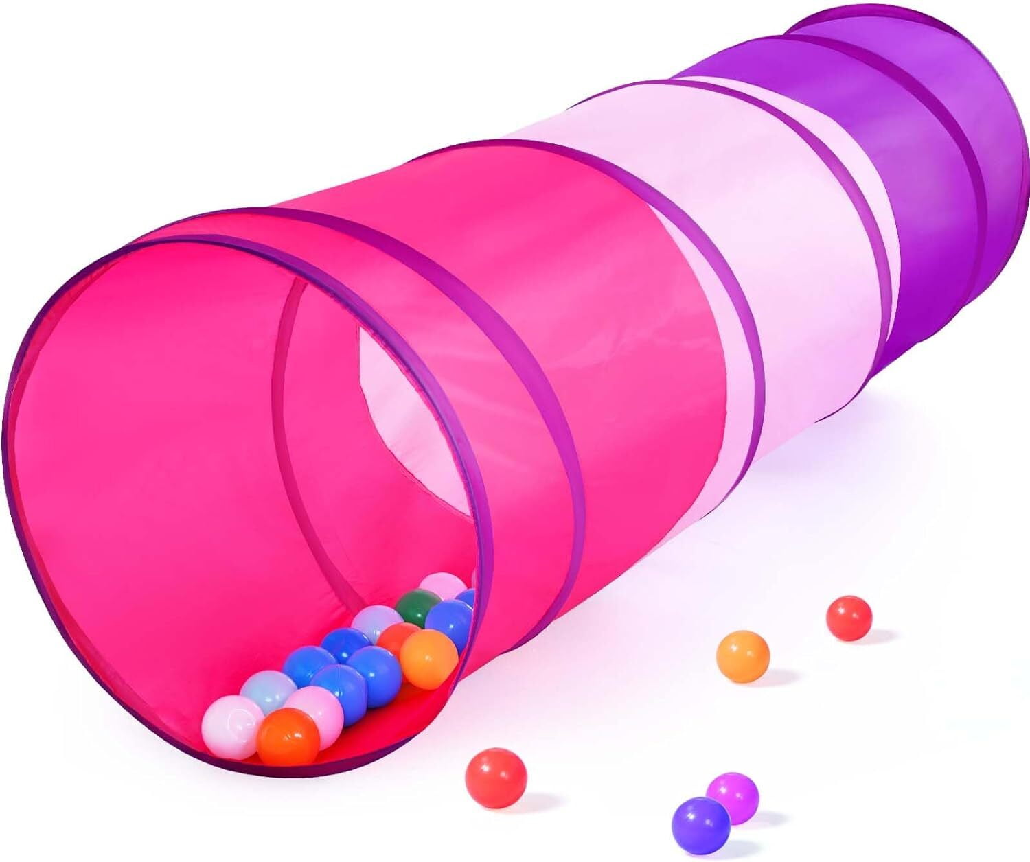 Playhut 6 Ft Play Tunnel – Colorful Indoor/Outdoor Adventure main image 1