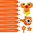 thumbnail image 1 of RUseeN Long Orange 100 Balloons Kit for Kids Party Decor, Bright Orange Long Balloons Twisting Animals Pack Thicken Latex for Halloween Orange Balloon Arch Party Decor., 1 of 7
