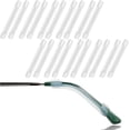 thumbnail image 1 of RUseeN Silicone Eyewear Retainer Eyeglass Temple Tip for Kids and Adults Anti Slip Holder for Glasses Piece Ear Hook, ,Glasses Grips, Clear, 10 Pairs, 1 of 7