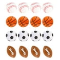 thumbnail image 1 of RUseeN Sports Party Favors 12 Pack 1.6 inch Sports Stress Relief Ball Goodie Bags Stuffers Mini Foam fidget Ball for Stress Anxiety Relief Classroom Prizes Return Gifts Birthday Party Favors Balls, 1 of 7