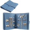 thumbnail image 1 of RUseeN Stud Earring Organizer Book Travel Stud Earring Holder Organizer Girls Earring Holder Book, 42 Pairs Earrings Storage Organizer Travel Earrings Organizer for Women Earring Travel Case, 1 of 7