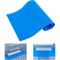 thumbnail image 1 of RUseeN Swimming Pool Ladder Mat, 36 inch X 9 inch Protective Pool Ladder Pad Step Mat with Non-Slip Texture, Blue Medium Pool Step Mat, 1 of 7