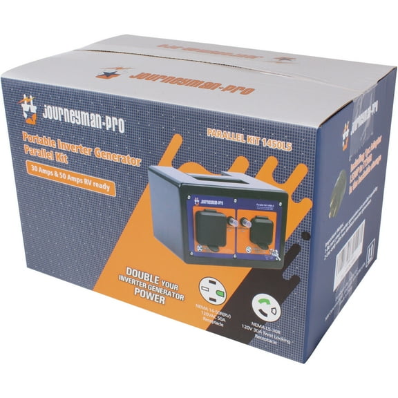 RV 30A 50A Amp Inverter Generator Parallel Companion Kit 125V 14-50 L5-30 TT-30